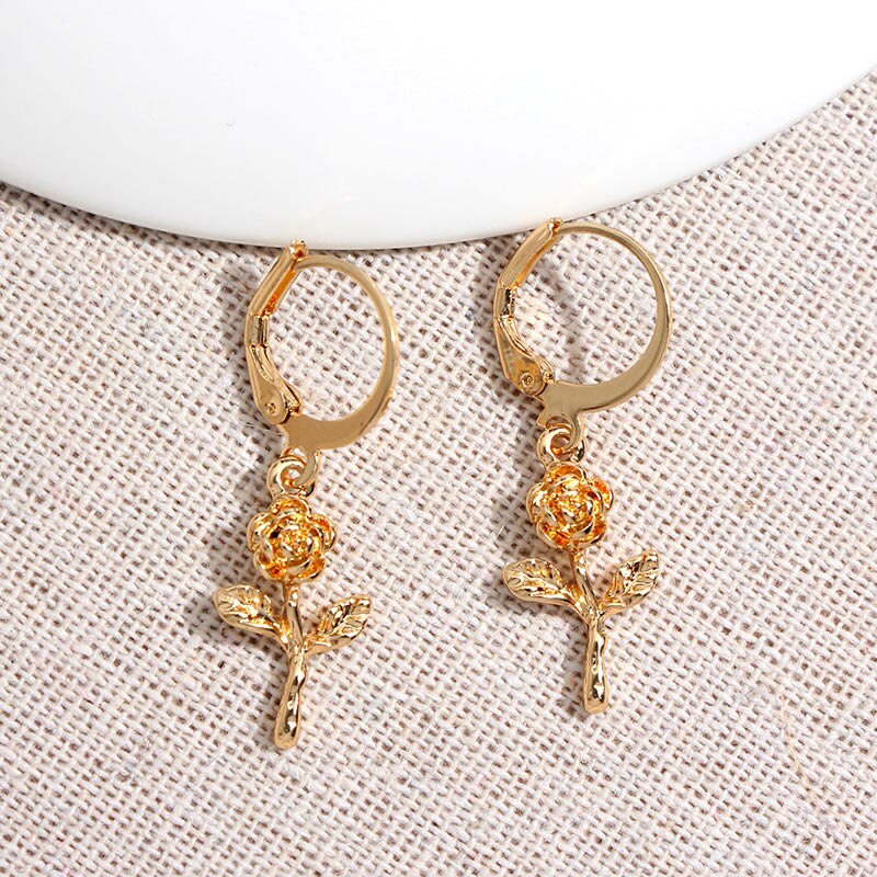 2025 Flatfoosie New Tiny Hoop Earrings For Women Gold Color Cartilage Hoop Earrings Jewelry Heart Cross Star Triangle Charm Earrings