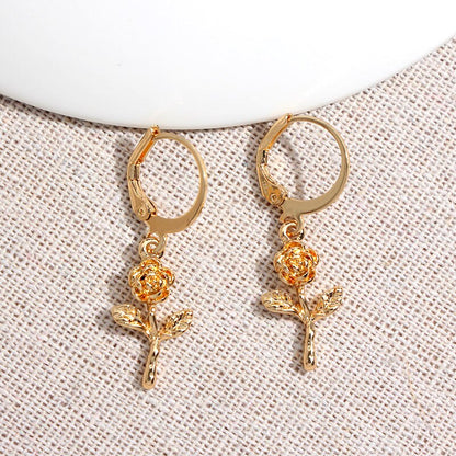 2025 Flatfoosie New Tiny Hoop Earrings For Women Gold Color Cartilage Hoop Earrings Jewelry Heart Cross Star Triangle Charm Earrings