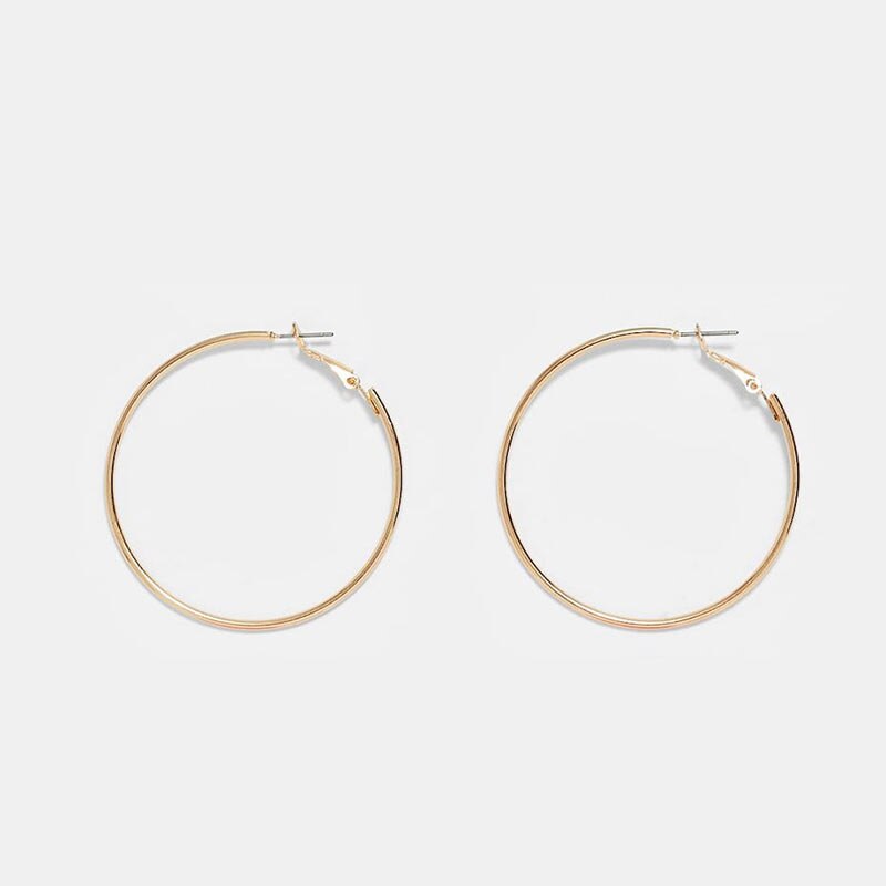 2025 Flatfoosie New Tiny Hoop Earrings For Women Gold Color Cartilage Hoop Earrings Jewelry Heart Cross Star Triangle Charm Earrings