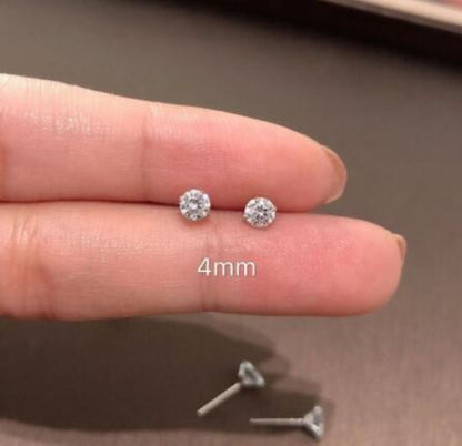 2025 New Design Stainless Steel Cubic Zirconia Chain Hoop Earring For Women Star Moon Pendant Cartilage Earring Piercing Jewelry